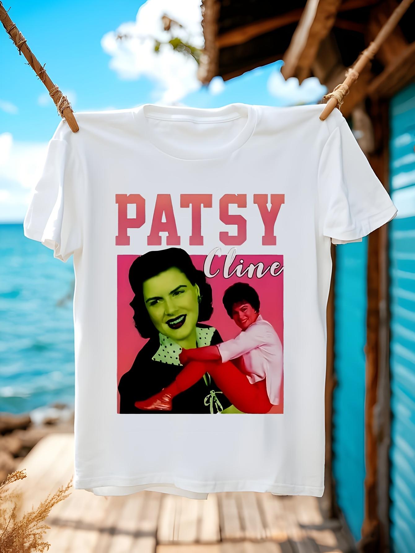 Patsy Cline Vintage Music Tee Black Retro Country Singer ... XXXXL