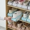 Double-Layer Adjustable Shoe Organizer for Dorms and Households