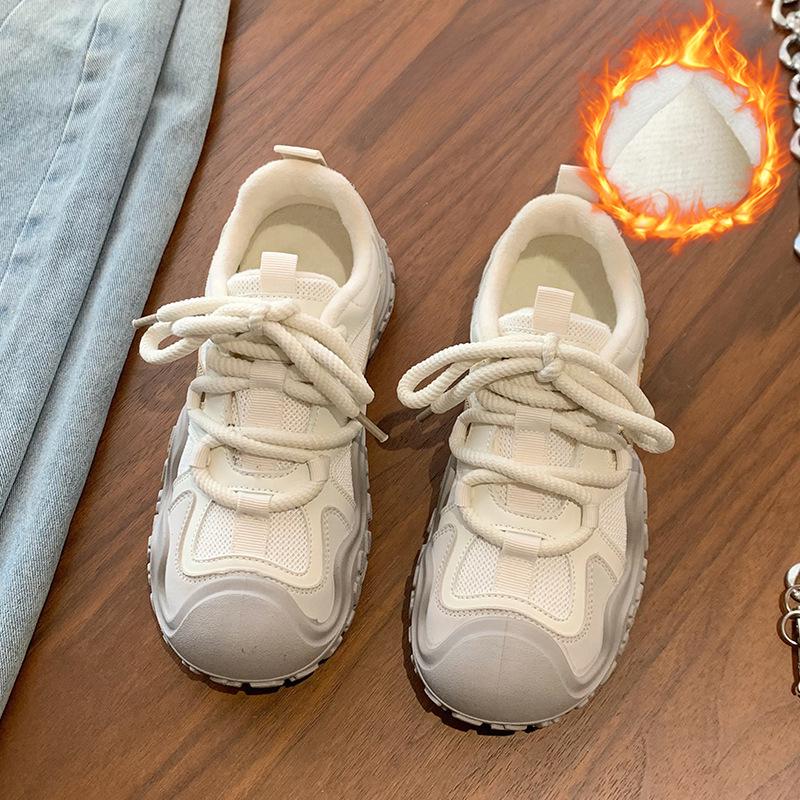 2025 Women s Versatile Lightweight White Sneakers - Autumn Casual Running Shoes 38