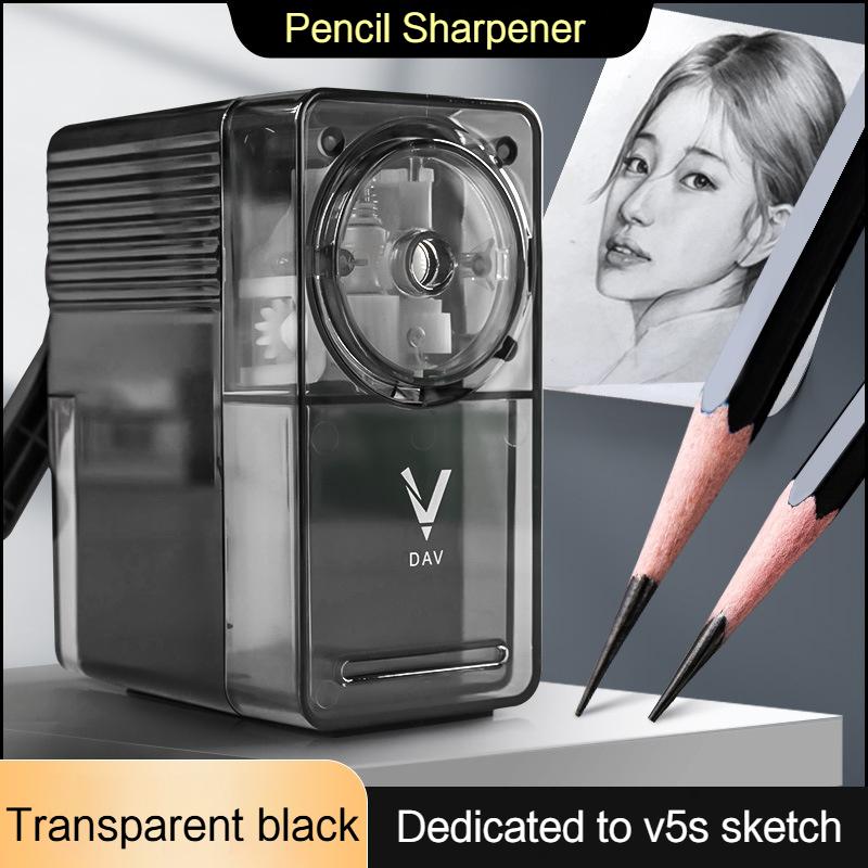Manual Pencil Sharpener Mechanical Transparent for Student Gift Pencil Cutter Plastic Office School Table Sharperners Stationery