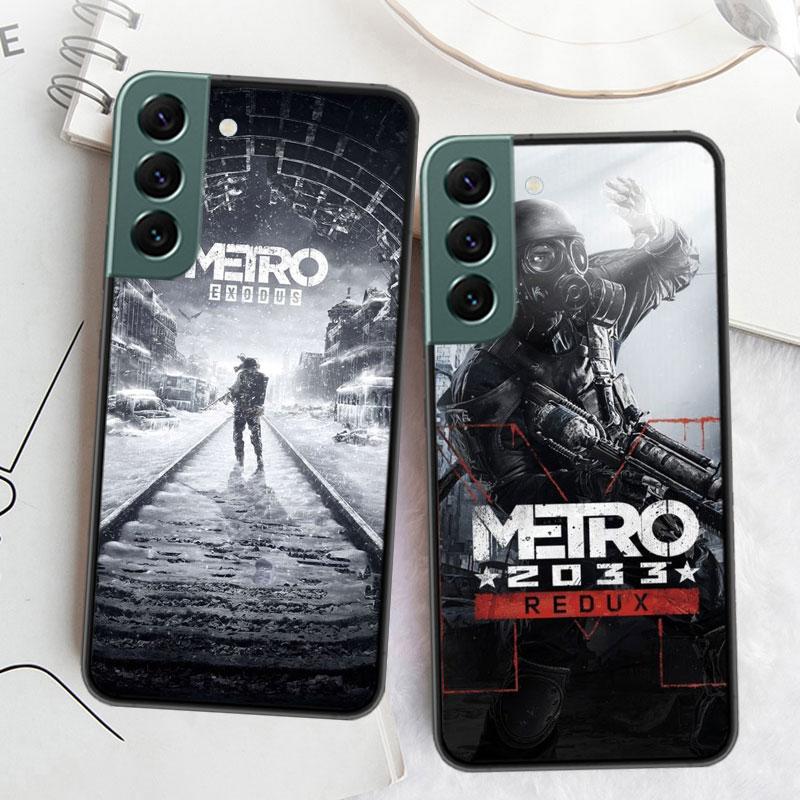 Metro 2033 Phone For Samsung S25 Edge Galaxy S22 Ultra S21 S10 S9 Plus S20 S23 S24 FE Case S10E Cover Silicone Soft Coque Fundas