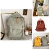 Nylon Student Backpack With Multiple Pockets For Daily Use And Load Reduction
