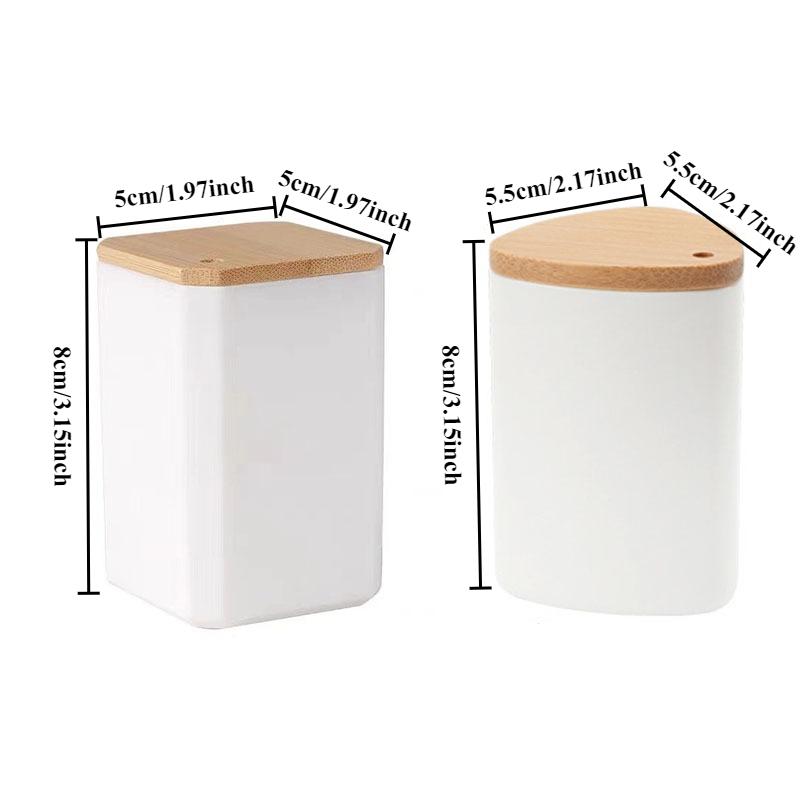 Mini Toothpick Holder Compact Portable Case - Small Cute Desktop Kitchen Storage Box for Home Restaurant Office Use
