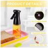 200ML Spray Bottle Plastic Handheld Oil Dispenser Barbecue Grilling Container Cooking Accessory for Restaurant Outdoor