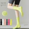 Yoga Socks Non Slip Professional Female Knee Socks Yoga Non-Slip Socks Indoor Fitness Room Socks Adult Pilates Socks