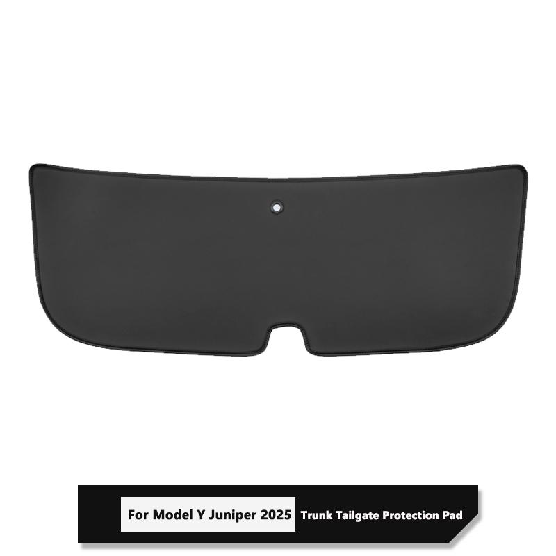 ZPK1 For Tesla Model Y Juniper / Model 3 Highland Trunk Tailgate Guard Pad Leather Trunk Protective Anti-dirty Pad Car Accessories