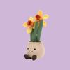 JELLYCAT Fun Plant Series Daffodil Pot Companion Doll Plush Doll 28cm Height