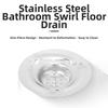 Durable Stainless Steel Vortex Floor Drain Mesh Preventing Blockage Sink Strainer Filter Sink Strainer Bathroom