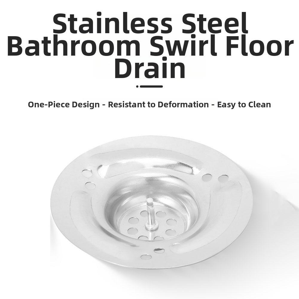 Durable Stainless Steel Vortex Floor Drain Mesh Preventing Blockage Sink Strainer Filter Sink Strainer Bathroom