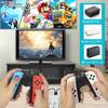 Godrii Rechargeable for Enhanced Gaming Compatible with Switch Charges While You Play with LED Charging Easy To Easy To White Joy-Con v-Grip,