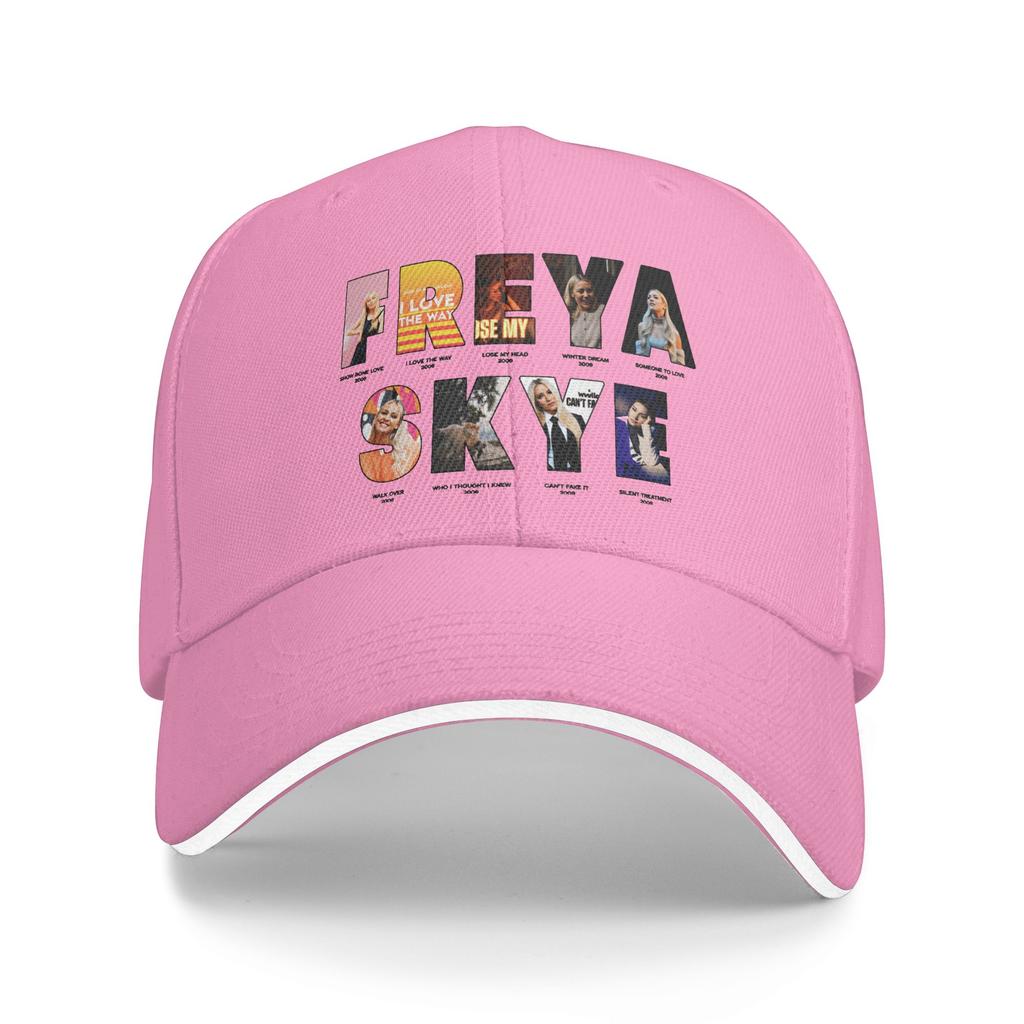Summer Freya Skye Baseball Cap  Outdoor Sports Fashion Design Sun Hip Hop Hats UnisexTeens SunProof Baseball Caps