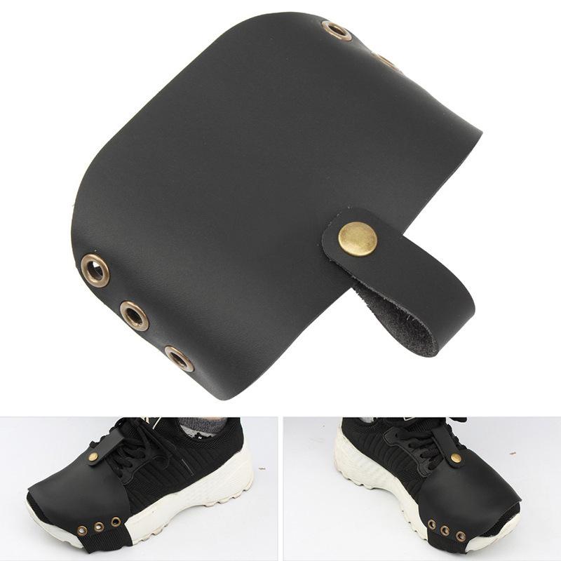 Universal Motorcycle Shoes Protective PU Leather Gear Shift Shoe Covers Boots Protector Cover Shifter Pad Case Motocross Racing