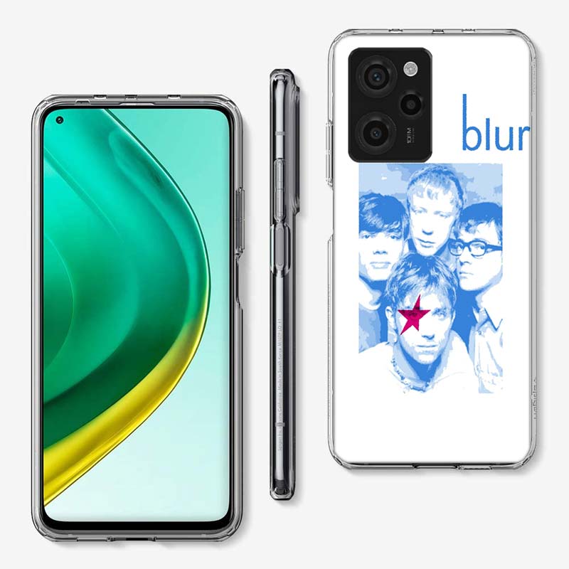 Blur Band Cover Phone Case For Xiaomi Poco M8 M7 M6 M4 M3 X7 X6 X4 Pro F7 Ultra M5S Mi 14 14T 15 15T 12T 10T Pro 12S 12 11 Lite