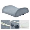 Back Cushion Super Soft Wear Resistant Cotton Flax Lumbar Pillow Memory Foam Seat Cushion for Home
