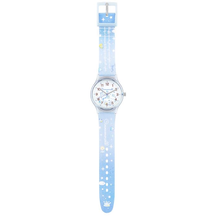 Sanrio Sanrio Cinnamoroll Plastic Case Watch Blue J-AXIS CR2C0007-CN Women's