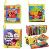 Vibrant Intelligence Development Cloth Bed Cognize Book Educational Toy For Babies