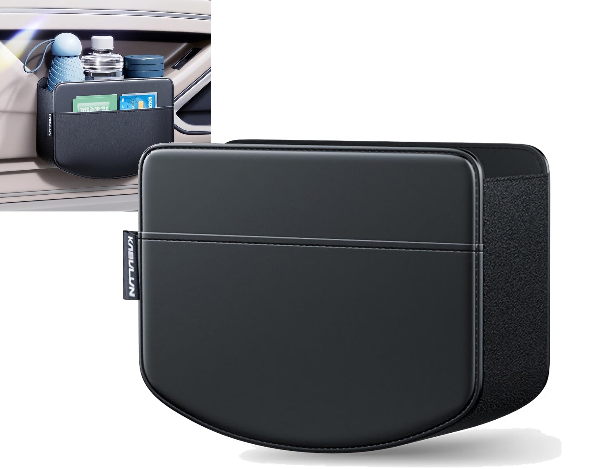 

Rowaica Car Seat Side Gap Storage Car Storage Small Item Car Seat Gap Car Accessories Pocket, Case, Organizer, Storage, (Black) чёрный