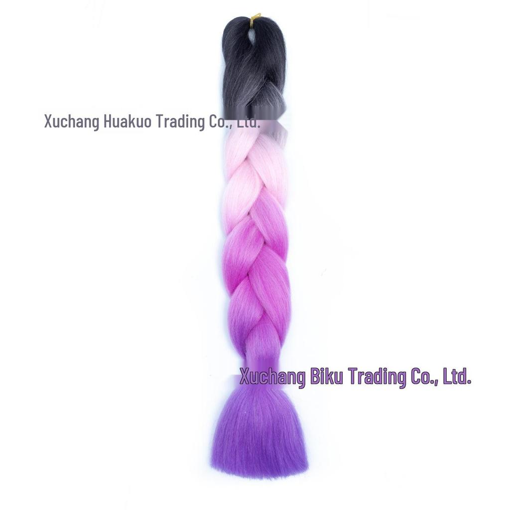 Three, Four, Five-Color Gradient High-Temp Fiber Jumbo Braid Material