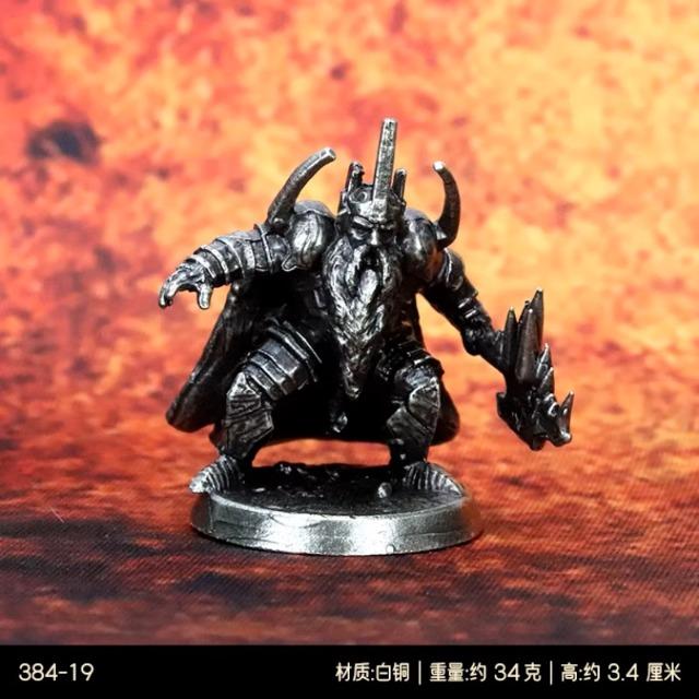 Fantasy RPG Metal Miniatures Holy Light Heroes Vs Shadow Undead Paintable Tabletop Game Figures War Chess Model Tabletop Game