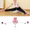Split Machine Leg Stretcher Machine 180 degrees  Expansion 330 Lbs Stretching Machine with PU Seat Back Rest Timer for Flexibility