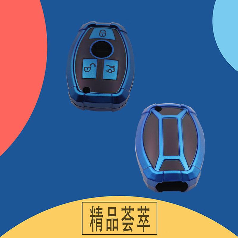 TPU Mecha Car Remote Key Cover Case Shell Key Fob For W204 W463 W176 W251 W205 Protector Holder