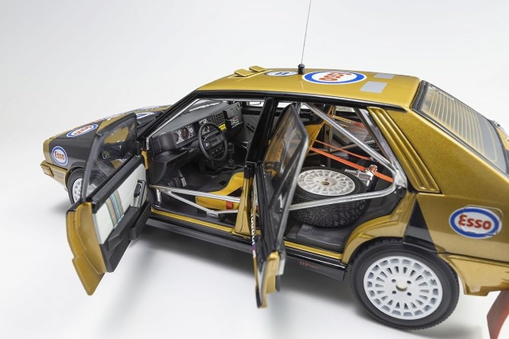 Kyosho Original Scale Lancia Delta HF 4WD Piancavallo Rally Winner 1987 Finished Model KS08960D 1/18 #1