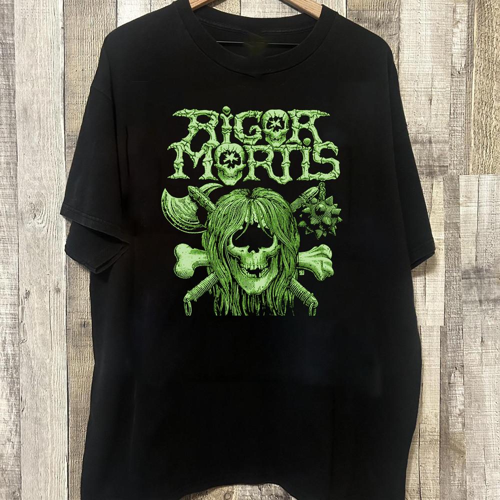 

RARE Rigor Mortis Black Cotton All size S-5XL Gift For Fans T-shirt OM157 Unisex T-Shirt M