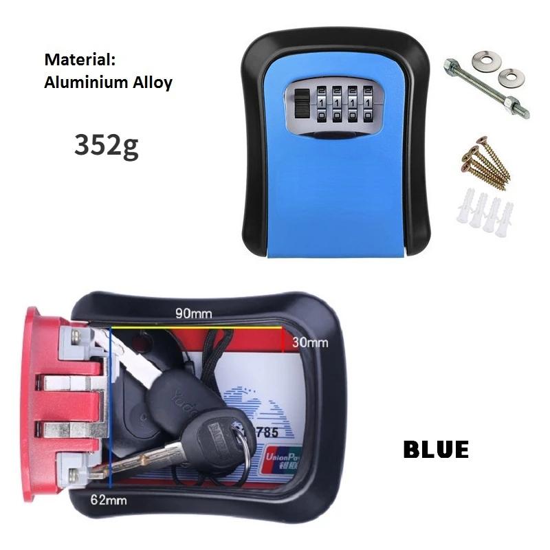 

Secure External Password Storage Padlock Combination Lock Key Safe Key Box Lock box For Keys Lock Boxes key password box