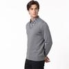 Pierre Cardin Men's Faux Two-Piece Fleece-Lined Wool-Blend Sweater
