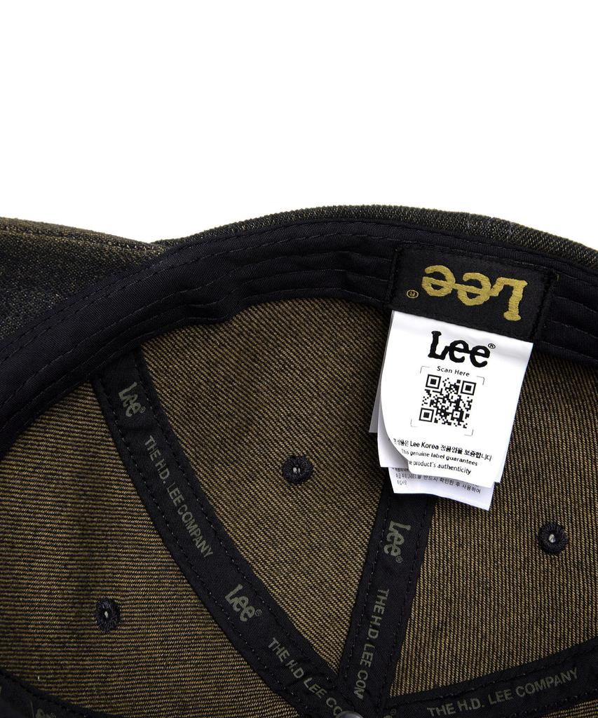 LEE Small Twitch Logo Denim Ball Cap Pigment Indigo