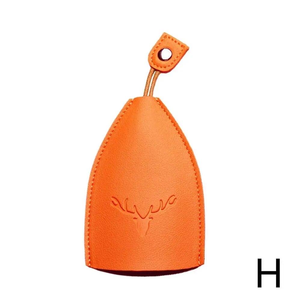 Roztomilé kreativní vytahovací pouzdro na klíče Peněženka na klíče Nový vánoční los Cartoon Housekeepers Pouzdro na klíče do auta Kožené pouzdro na klíče