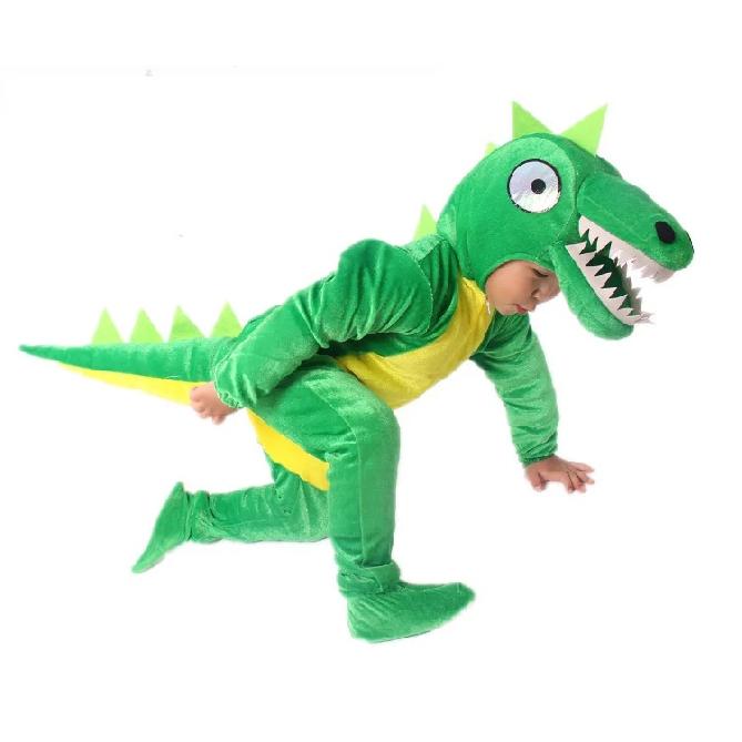Cartoon Dinosaur Animal Plush Fancy Dress Jumpsuit Unisex Children Adults Gifts Cosplay Halloween Costume