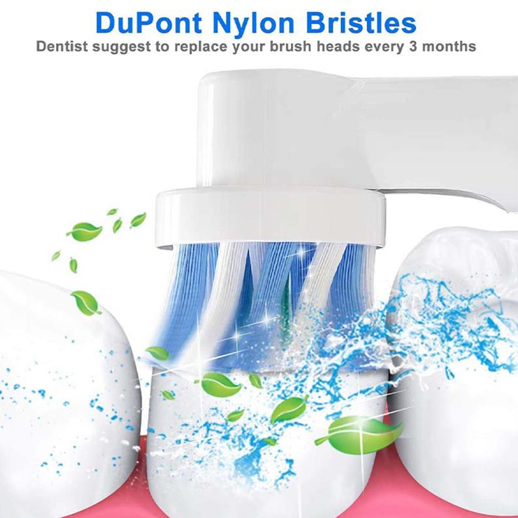4Pcs Replacement Toothbrush Heads Professional Electric Toothbrush Heads Brush Heads