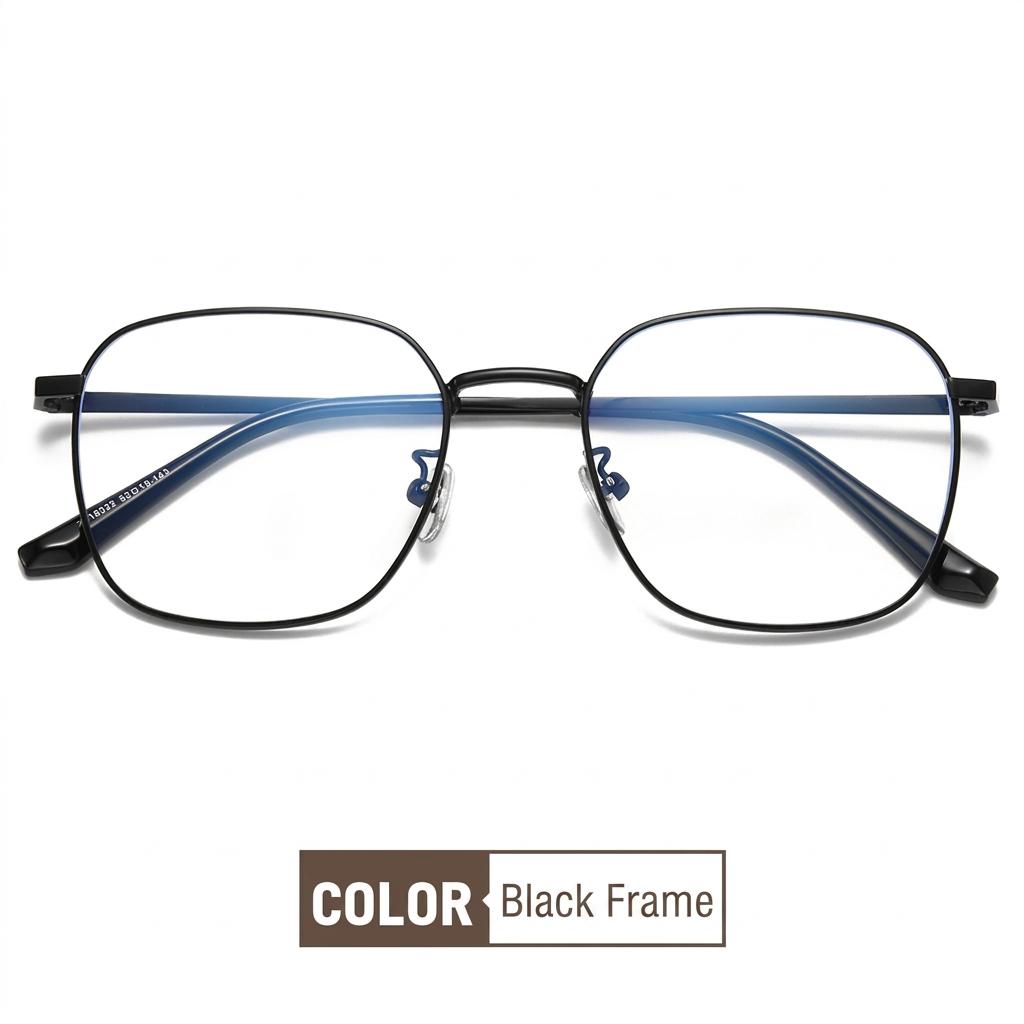 Metal Tr Frame Glasses Blue Light Blocking Blue Light Blocking Glasses Eyeglasses Frames Impact-Resistant Photochromic Glasses