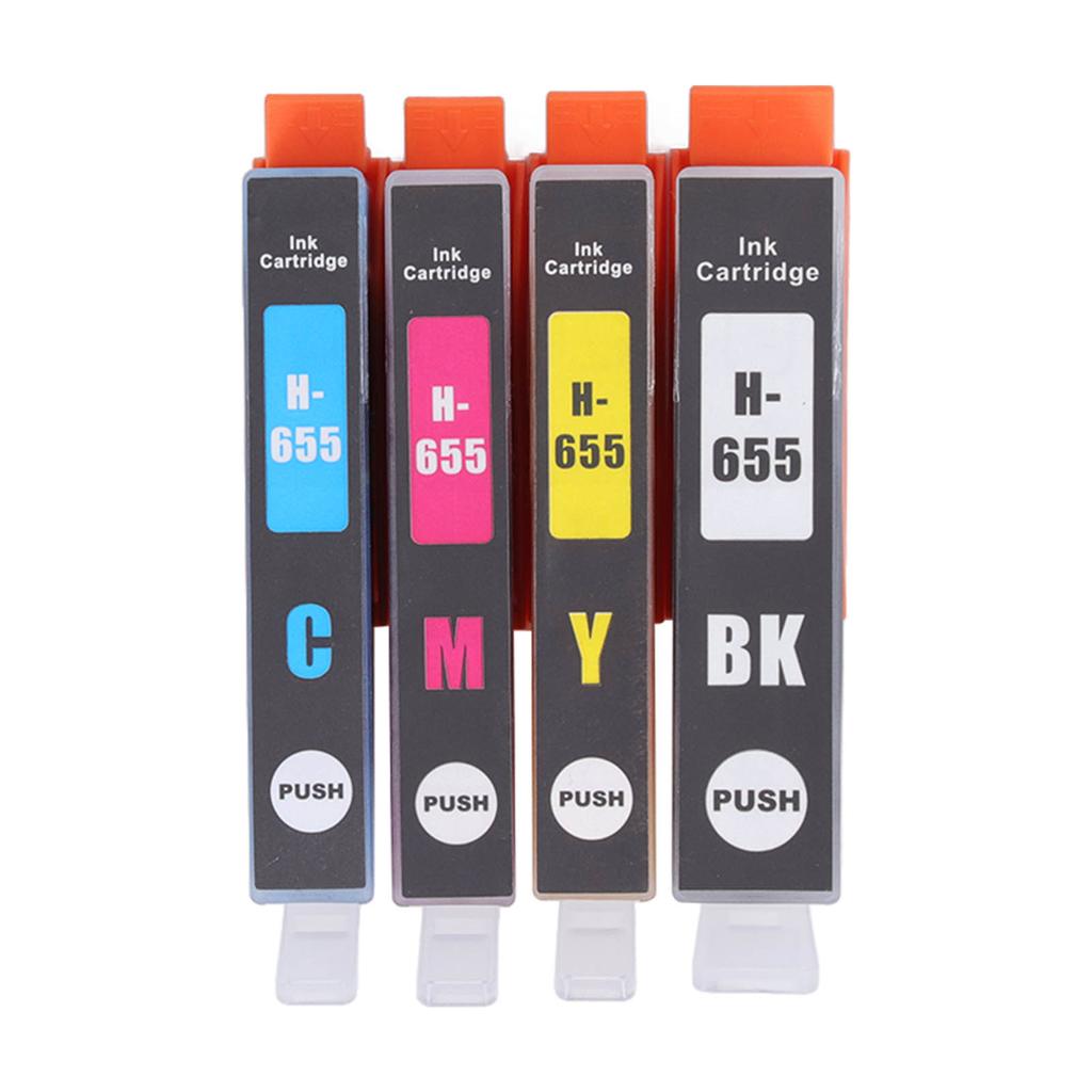 Cartucho de Tinta para Impressora Impressão Clara Fluente BK C M Y Cartucho de Tinta de 4 Cores para Deskjet Ink Advantage 3525
