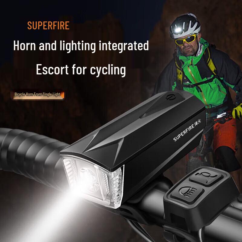 SupFire BL13-B USB Rechargeable Bicycle Headlight