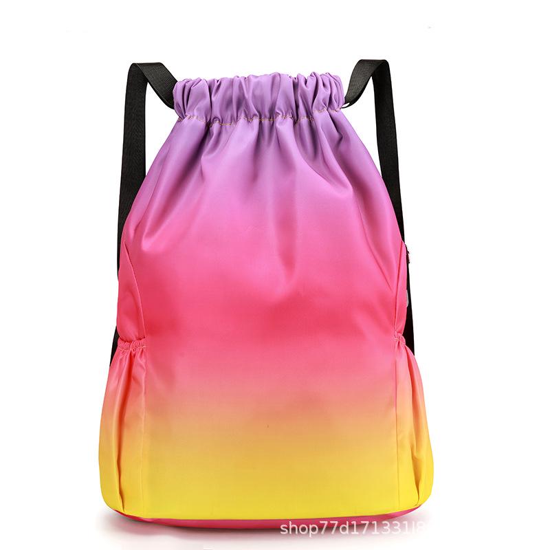 Unisex Basketball-Kordelzugbeutel für die Mittelschule mit großer Kapazität für Sport und Reisen