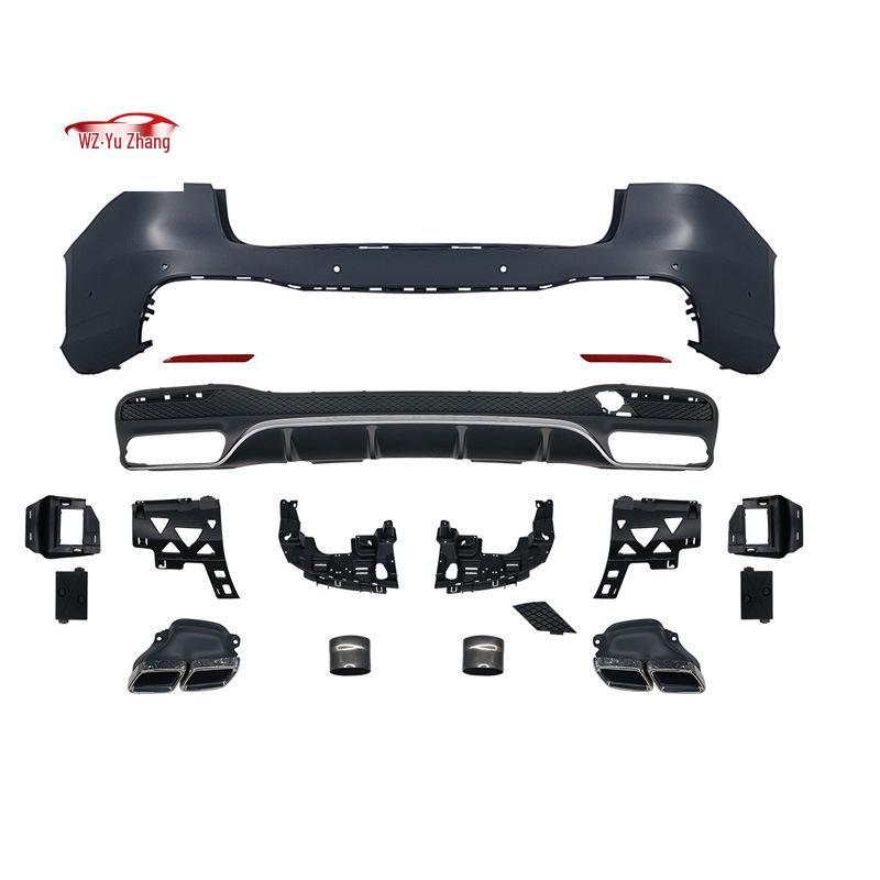 Mercedes LM166 to GLE Kit, GLE to AMG Front/Rear Bumper Upgrade Parts.