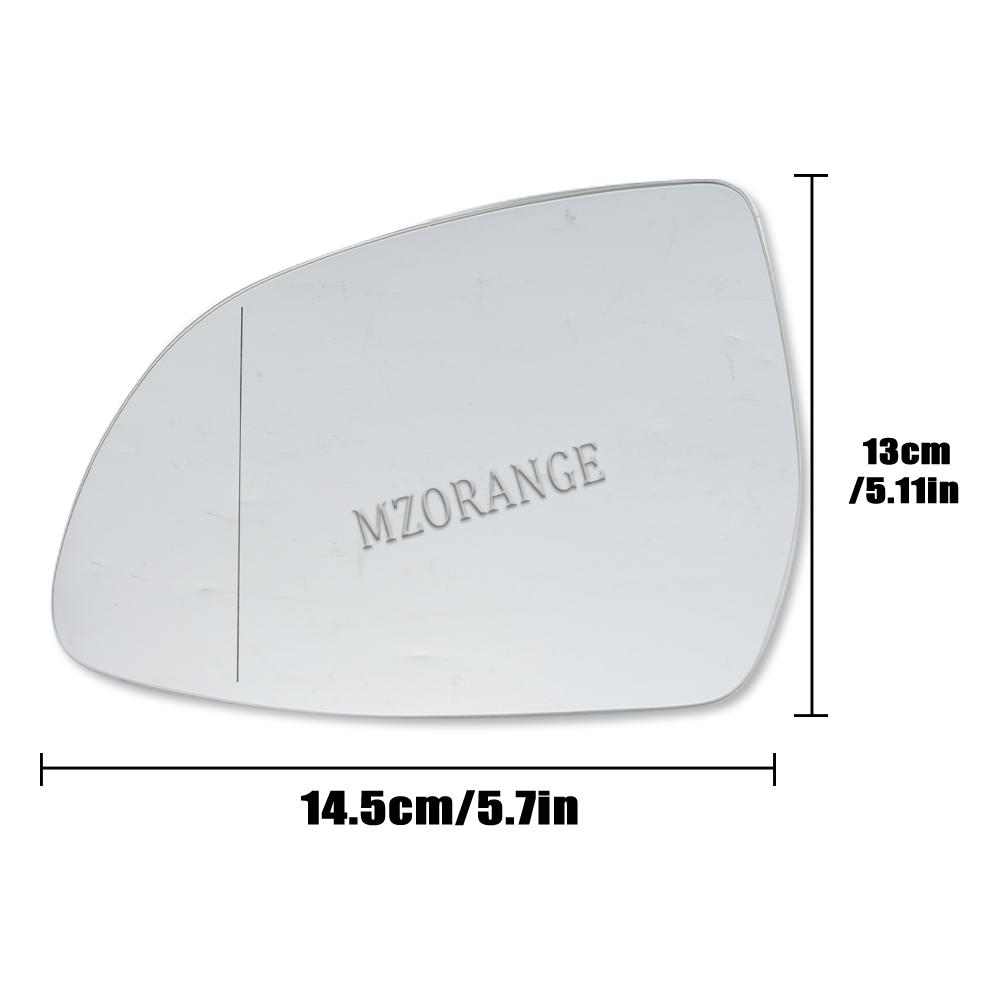 Heated Side Mirror For BMW X3 G01 X4 F26 G02 X5 F15 G05 X6 F16 G06 2015-2019 Glass Lens Wing Rear Mirror Glass Replacement