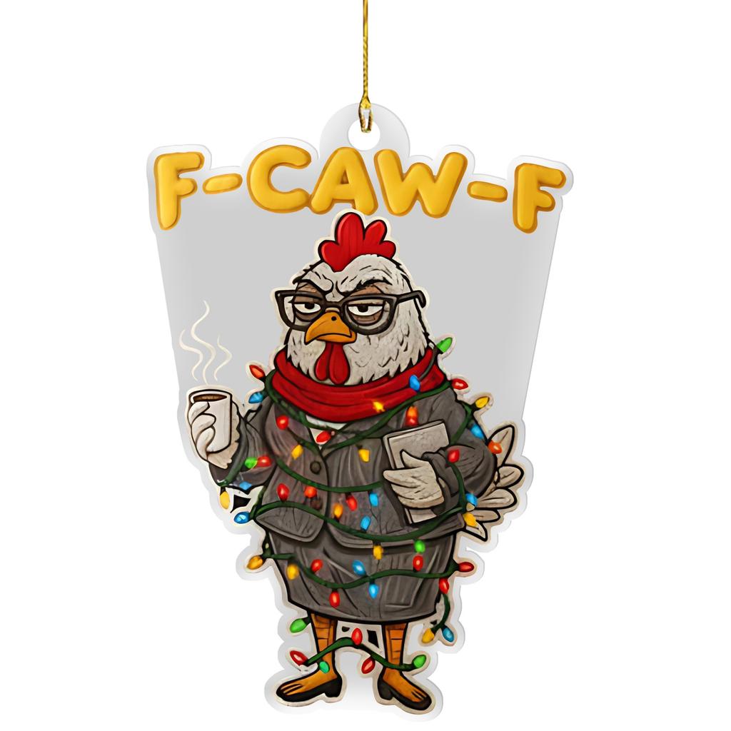 Worm Christmas, Acrylic Hanging Decorations, Interesting Decorative Pendants, Holiday Gifts