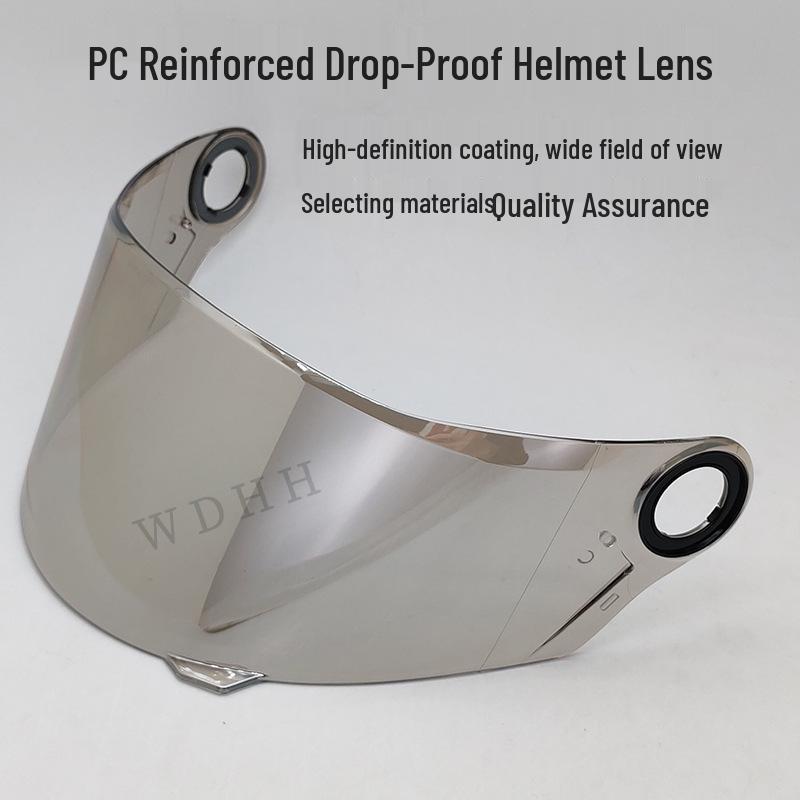 Windproof, Sandproof, UV Protection Helmet Visor for FF358/FF396/FF300 Half Helmets - Motorcycle Accessory