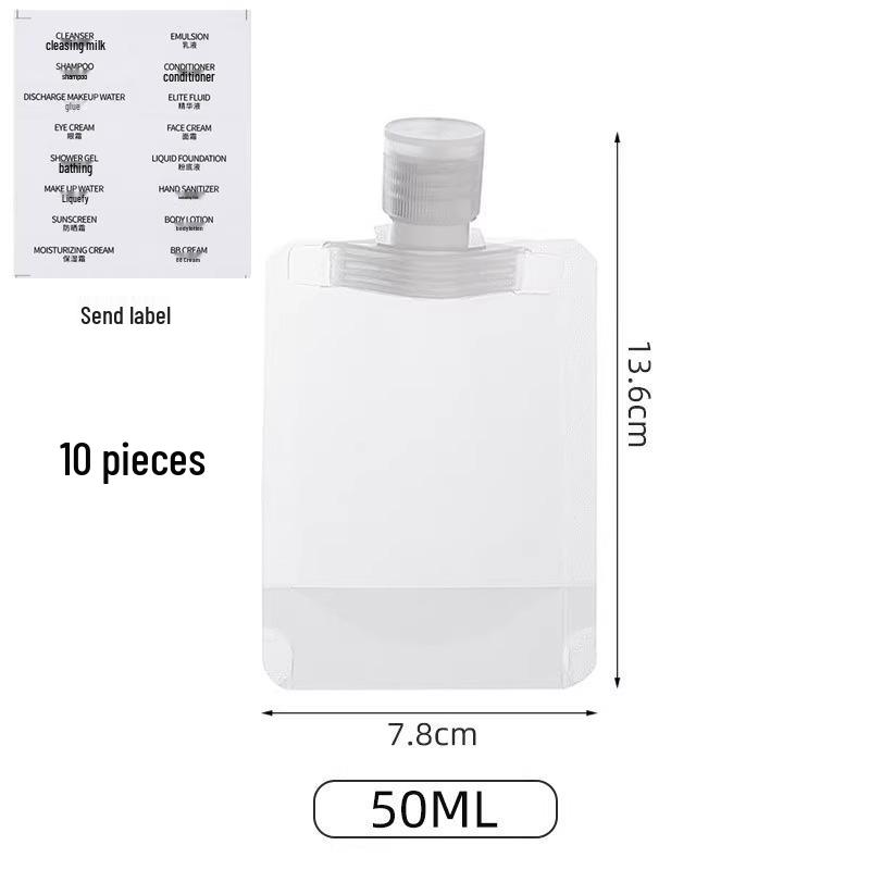 Reise Nachfüllbare Toilettenflaschen für Shampoo, Lotion, Kosmetika und Duschgel