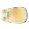 Baby Bath Seating Anti Slip PP Portable Infant Shower Chair with Secure Suction Cups for Washroom Bathroom