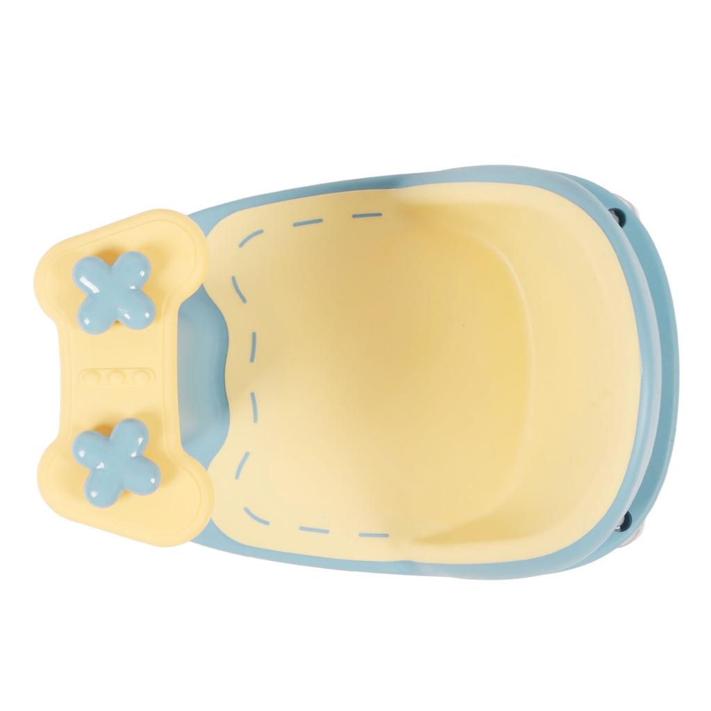 Baby Bath Seating Anti Slip PP Portable Infant Shower Chair with Secure Suction Cups for Washroom Bathroom