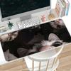 Mauspad Tastatur Mauspad Computer Laptop Pad Büro Pad Spielkonsole Pad Schreibtischzubehör Overlock Lustige Katze