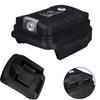 Adapter Converter with LED Light for Makita 14.4V/18V Lithium Battery for Makita BL1830 BL1430 BL1850 with Dual USB Ports