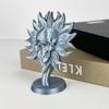 Skull Stand Sunflower-Themed Figurine 3D Printed Naughty Skeleton Potted Tables Shelves Vibrant Tabletop Decor