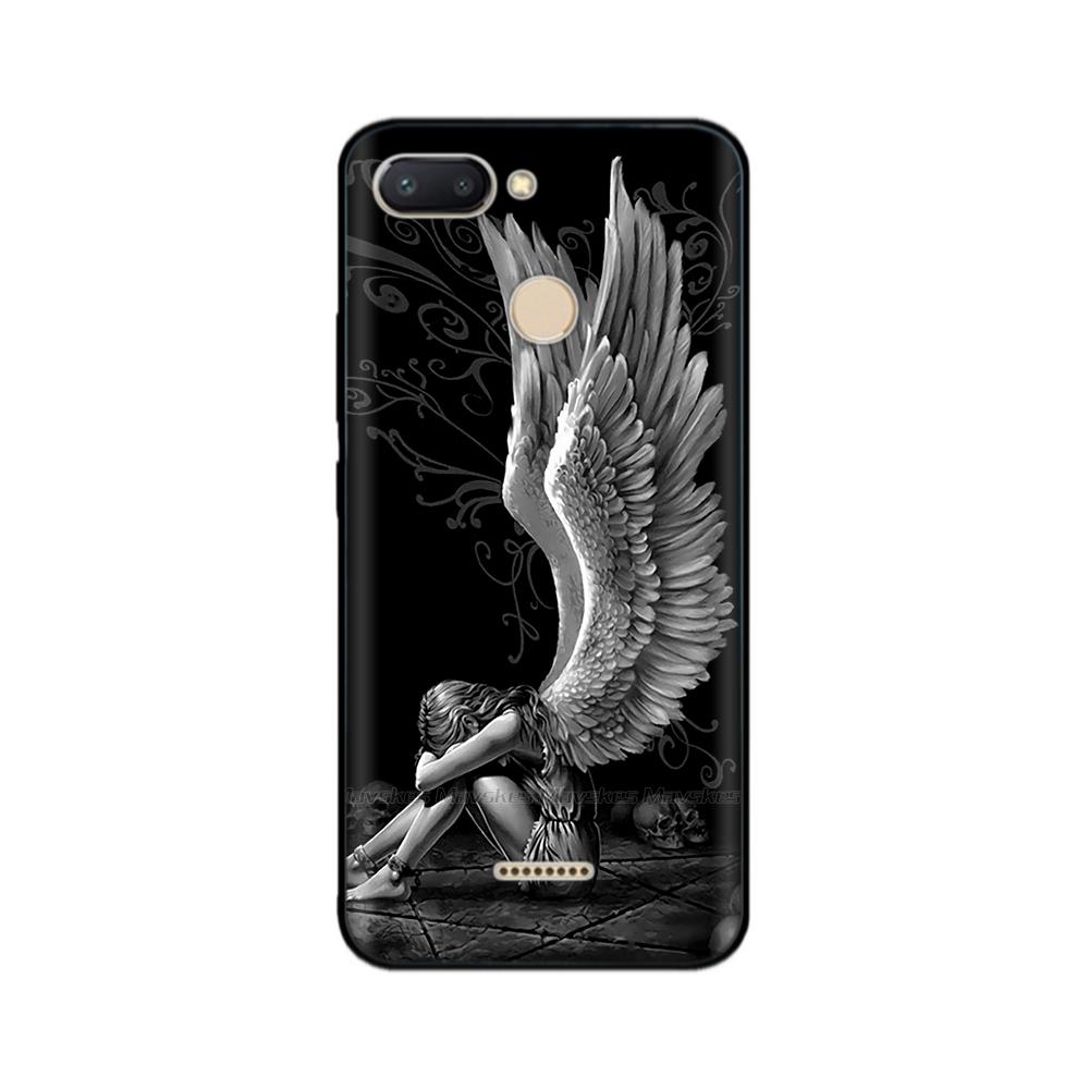 Silicone Case For Xiaomi Redmi 6A Case Cute Soft TPU Phone Case For Xiaomi Redmi 6 Redmi 6A Redmi6A a6 redmi6 Funda Cover Coque