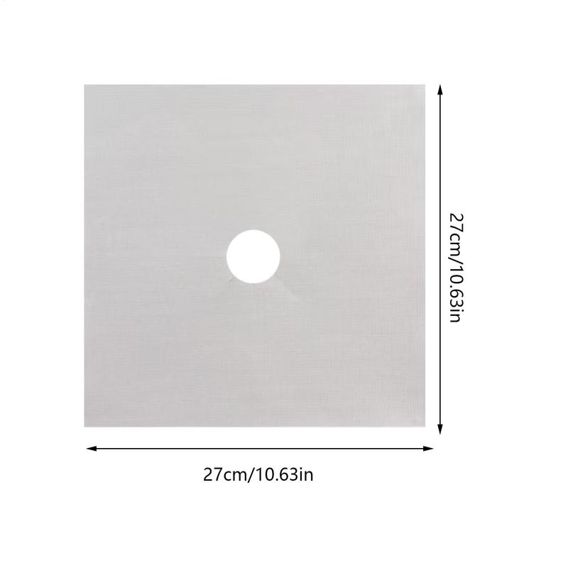 Stove Top Covers For Burners 4X Kitchen Stove Burner Protector Heat-Resistant Anti-Oil Kitchen Gadget Drip-Proof Cleaning Pads