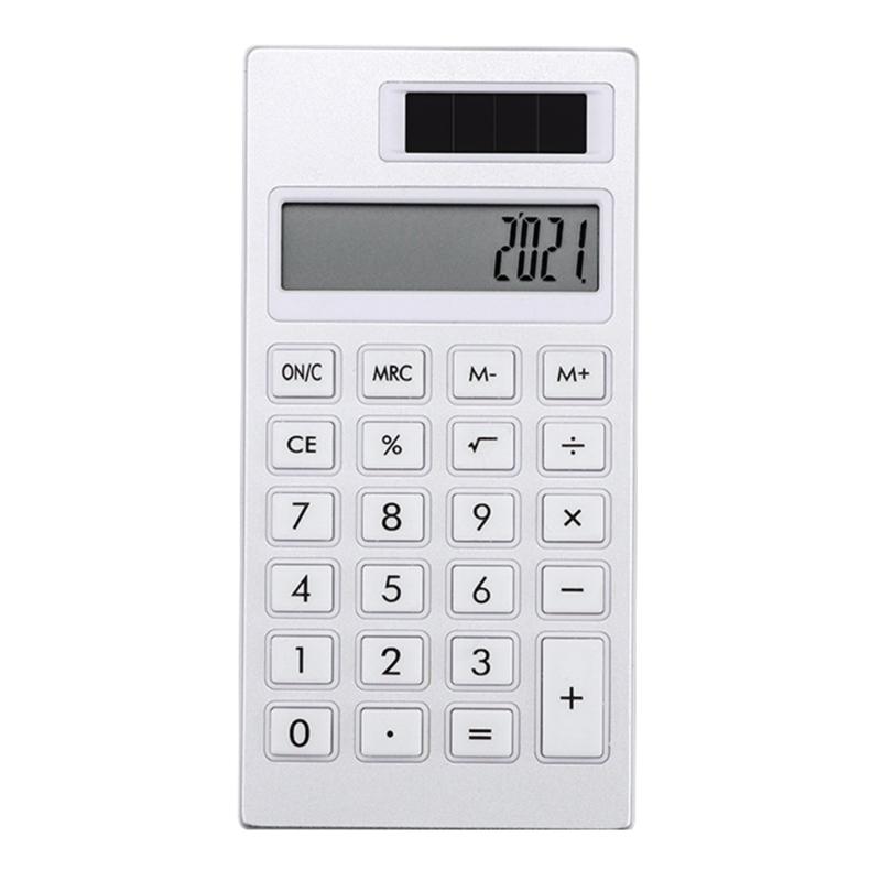 

12Digits Student Calculator Quiet and Energy Efficient Solar Power for Study and Work 1